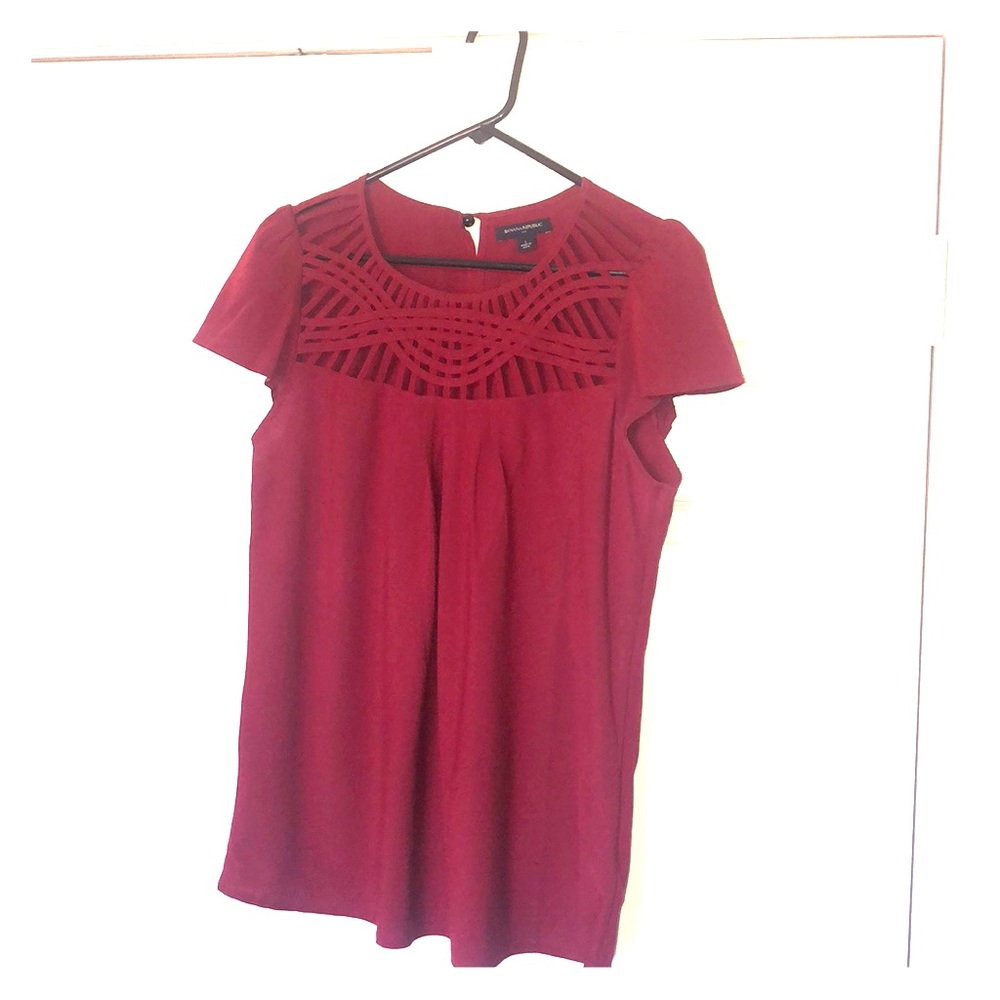 Banana Republic Art Deco Top